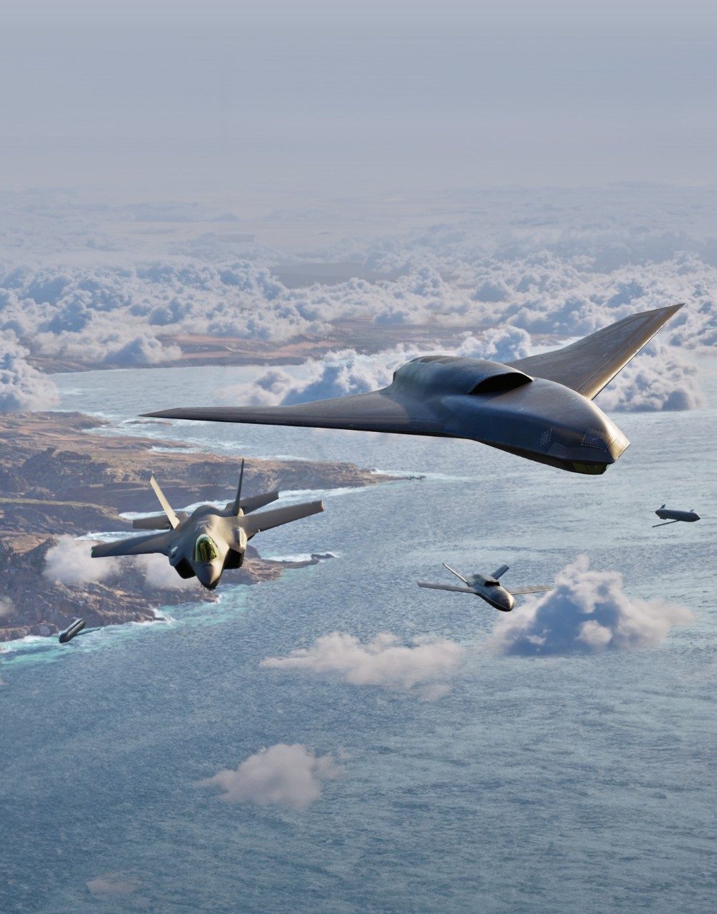 Lockheed Martin VectisTM Teaming mobile background