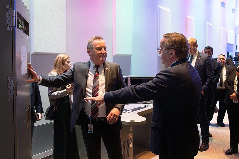 German Defence Minister Pistorius at Lockheed Martin