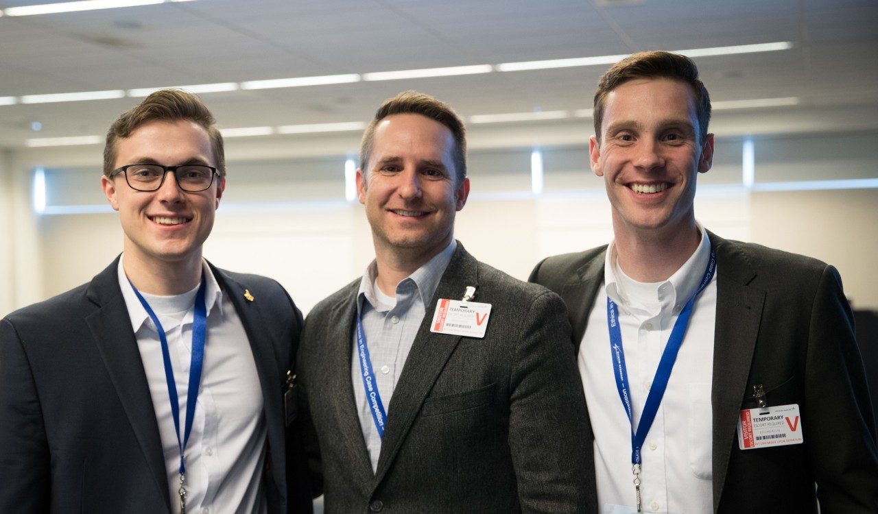 First place winners from Brigham Young University in the 2019 Ethics in Engineering Case Competition