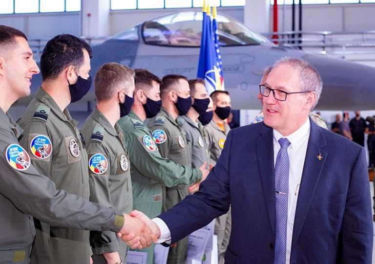 Lockheed Martin Celebrates Milestone Graduation At European F-16 Training Center