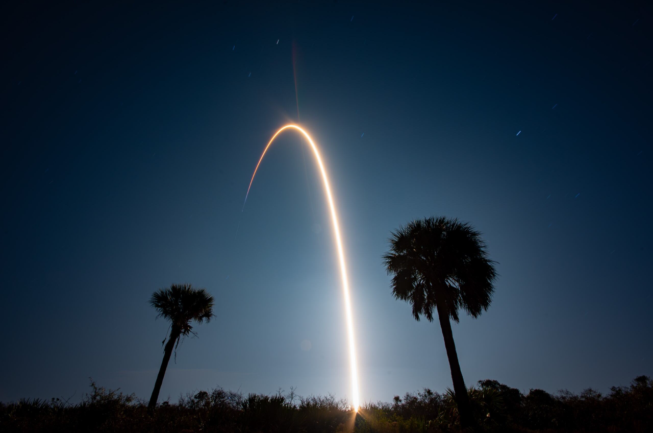 Lunar Trailblazer launches onboard a Falcon 9 with the IM-2 lunar lander.